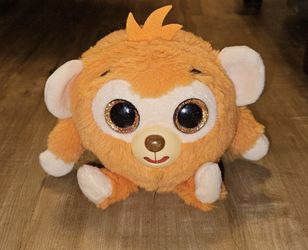 Cute sound toy that sticks out its tongue.