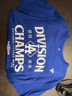 Men’s Dodger Division Champs 25’ Tee