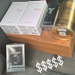 Selling designer cologne Dior and YSL left only cash only