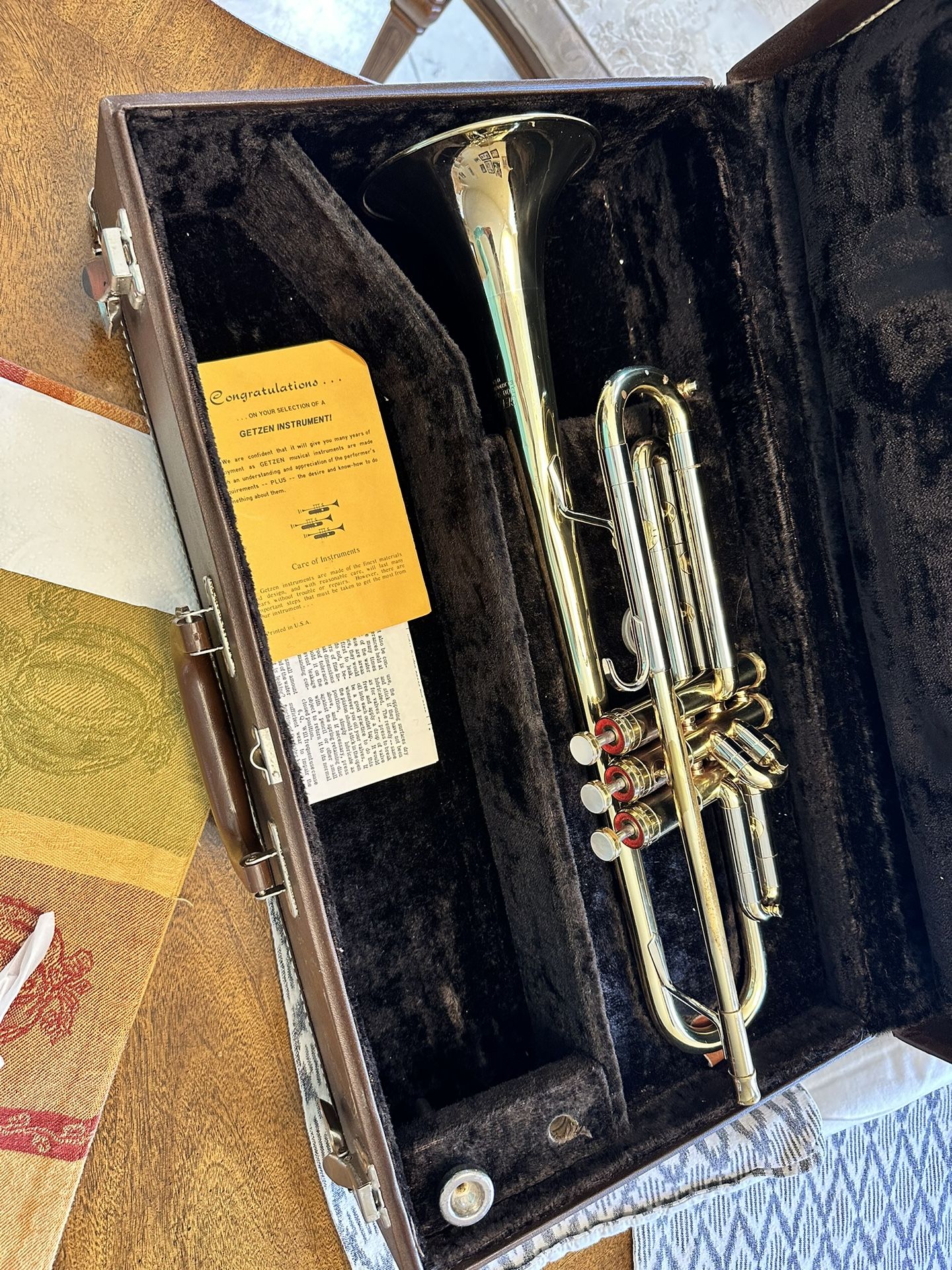 Getzen Trumpet 300 Series
