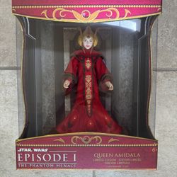 Disney Store Star Wars: Episode 1 25th Anniv Queen Amidala Doll LE 3100 Presale