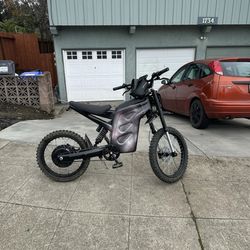 Electric dirt bike