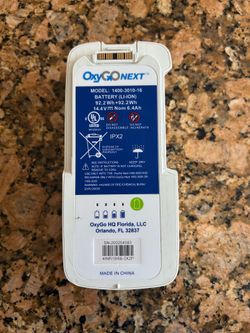 Oxy Go Next Battery