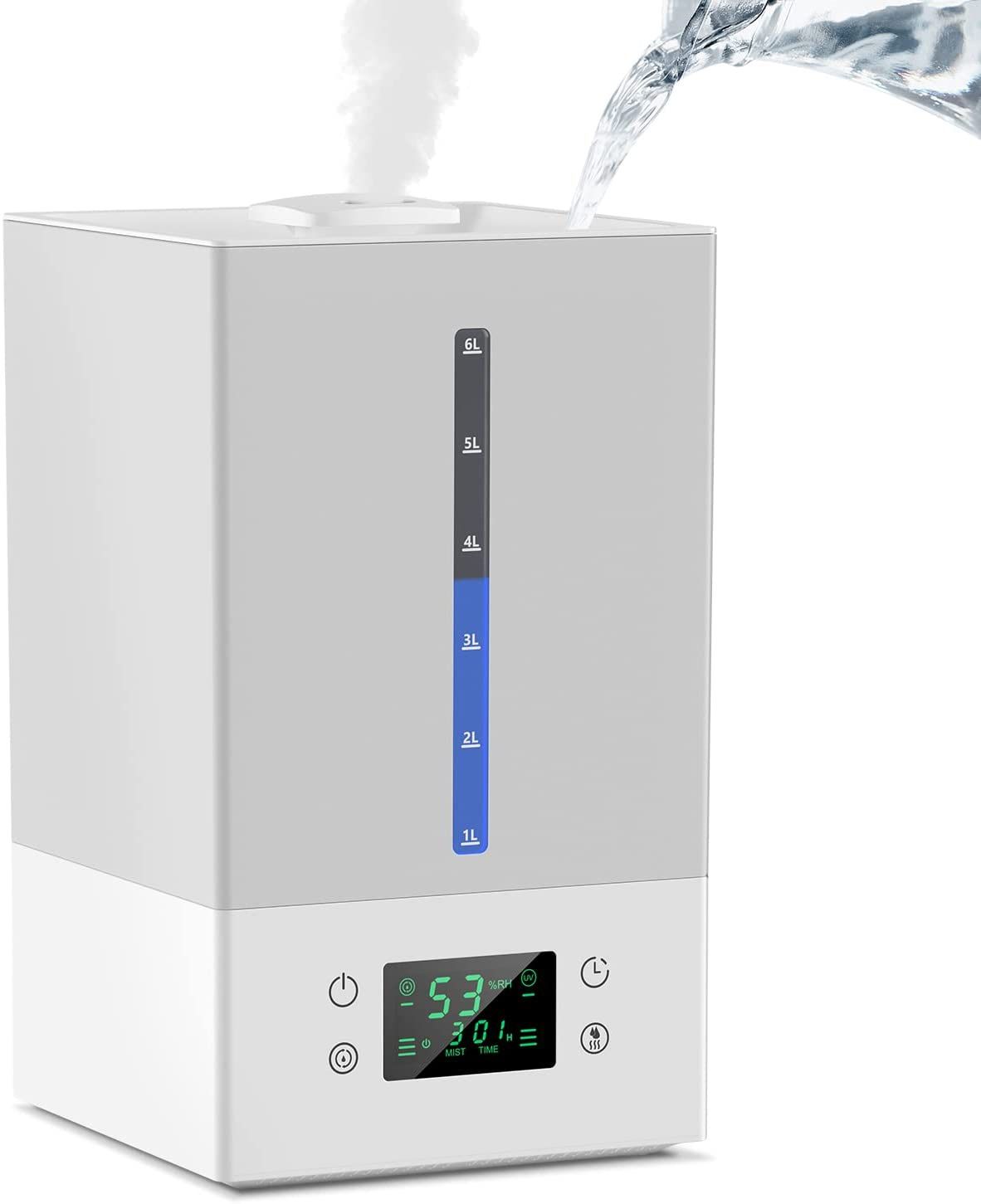 HEPA Air Purifier for Home Bedroom office and desk, High Efficiency Portable Air Cleaner with HEPA Filter UP to 200 ft²