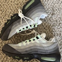 NIKE AIR MAX 95 OG SZ12 FRESH MINT rare Jordan 4 3 Cement A Ma Maniere Bred 11 Nocta Cactus Jack Retro 97 12 Neon  Off White 2 1 FOAMPOSITE 