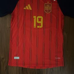 Lamine Yamal World Cup Jersey Size L