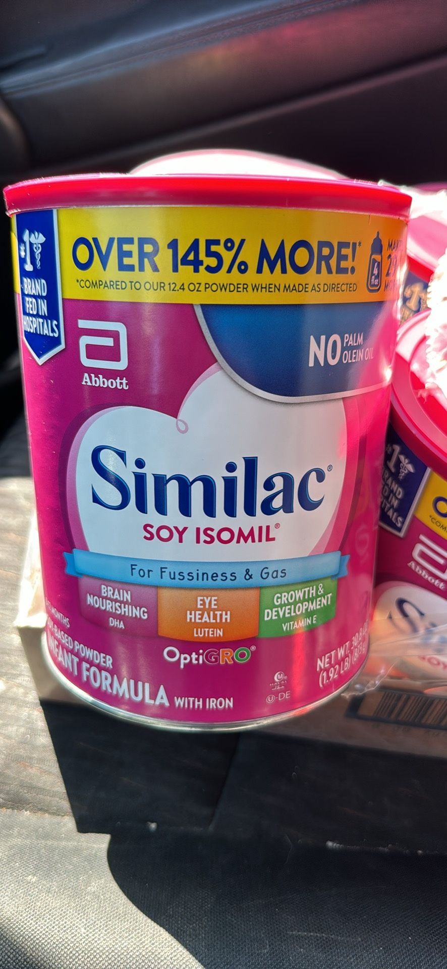 Formula Similac Soy Isomil Lot Of 4 NEW 