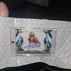 Ricky Pearsall Rookie Auto Card