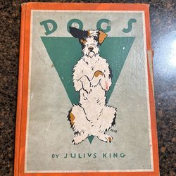 Book “Dogs” First Edition 1927 signed by author