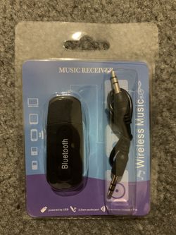 Auxiliary Bluetooth Music Receiver