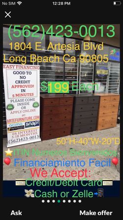 Chest 6 Drawers In Any Color New jumbo-SIZE-38W-20D-50H