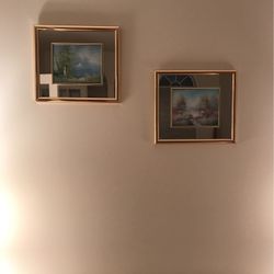 Lake Pictures (pair) 