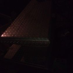 Husky Diamond Plate Cross Bed Toolbox 