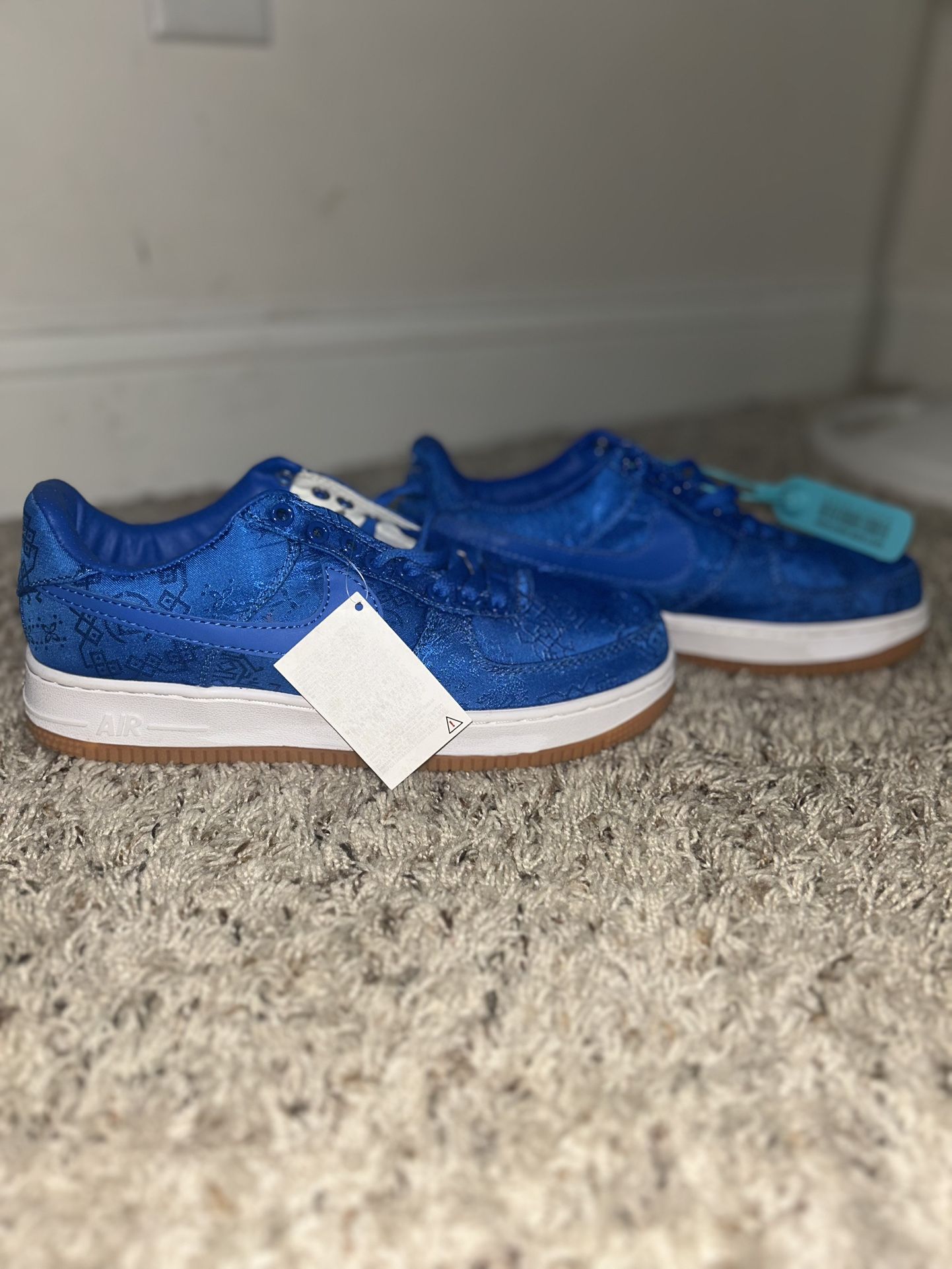Nike Air Force 1 Low CLOT Blue Size 8 