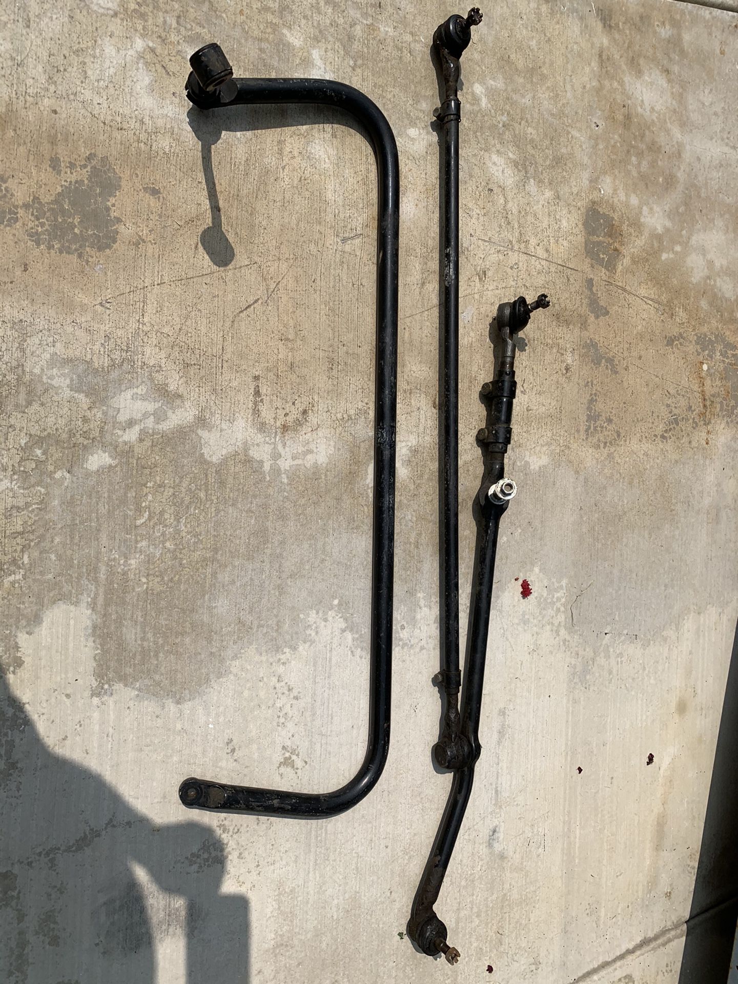 Jeep Parts TJ Steering Linkage and front Swat Bar