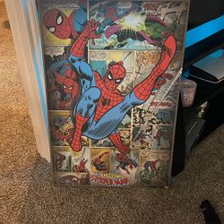 Spider-Man Canvas Wall Art 