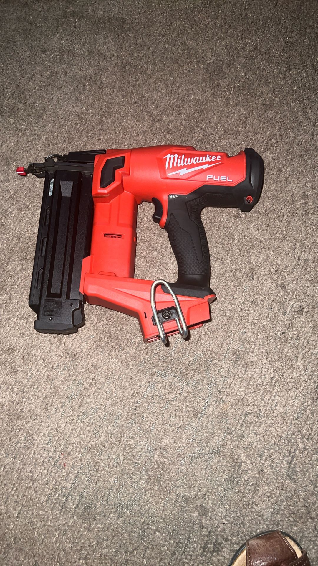 Milwaukee M18 Fuel Brushless 18 Ga. Nailer Used Works Perfect Tool Only