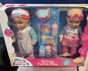 Baby Toy Deluxe Twin Dolls