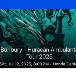 Enrique Bunbury Tickets