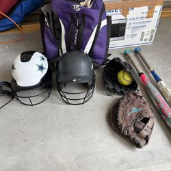 Girls Softball Equipment 🥎 