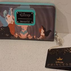 Loungefly Disney The Little Mermaid Wallet Zip Around 