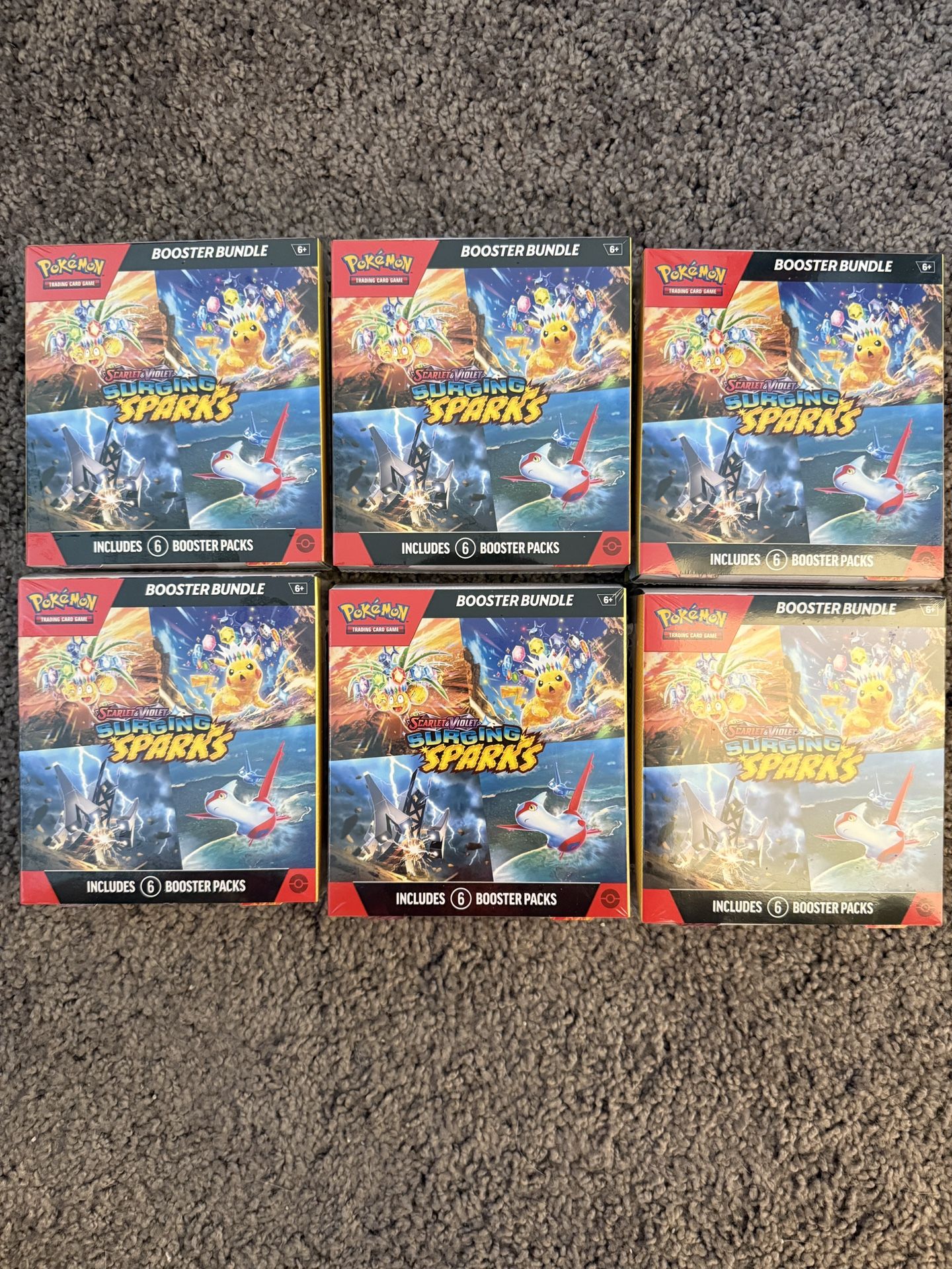 Pokemon Surging Sparks Booster Bundle