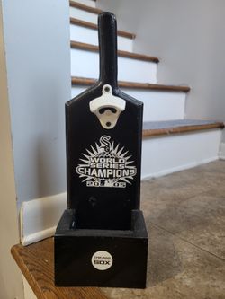 Chicago White Sox Bottle Opener With Catcher