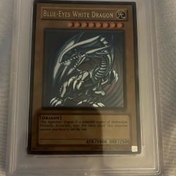 2002 Blue Eyes White Dragon SDK PSA 8 Original Print 