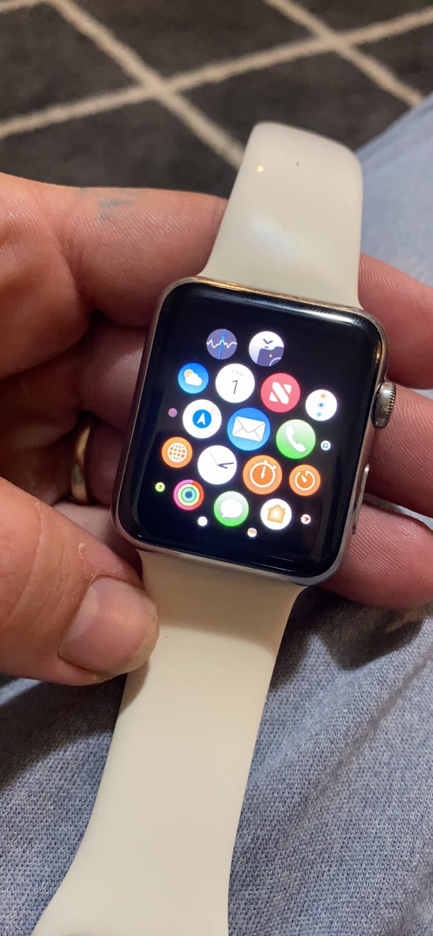 Apple Watch 1 Silver 