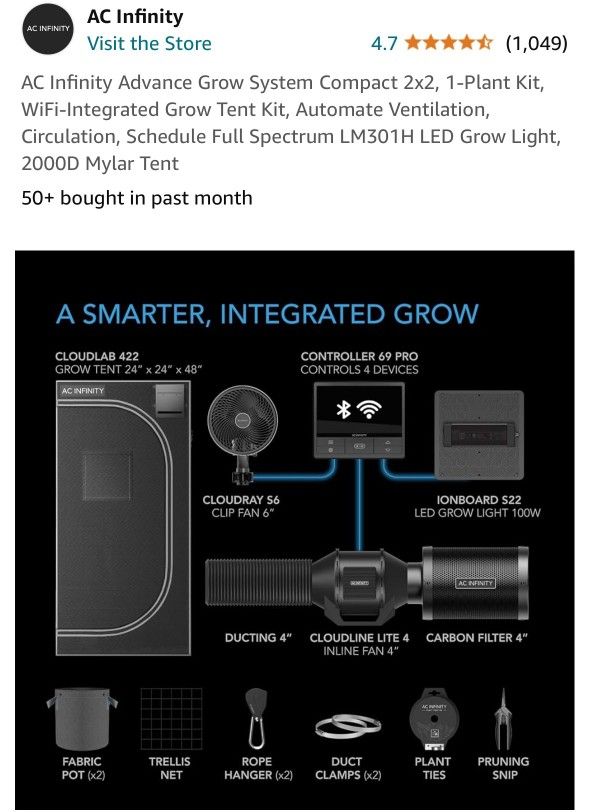 Infinity Grow Tent Kit