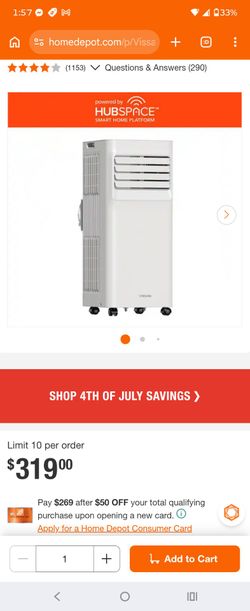 Vissani Portable AC