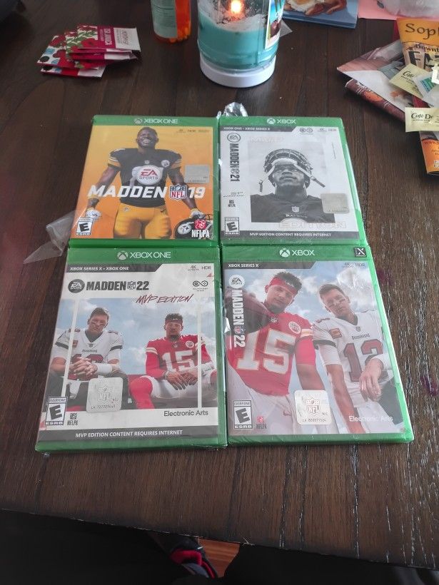 XBOX ONE GAMES SEALED