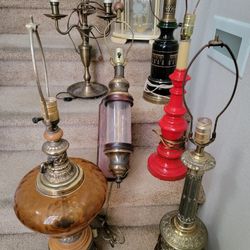 Vintage Lamps Starting At $20