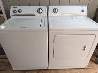 Washer and dryer set