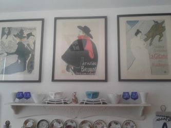 Vintage Lithographs By  HENRY DE TOULOUSE LAUTREC