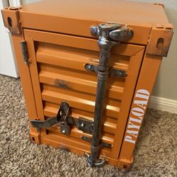 Brand New Industrial Side Table 