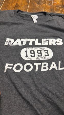 Signed jersey, Arizona rattlers