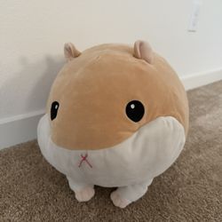Plush Hamster Pillow Toy - Soft, Adorable, and Perfect for Snuggling