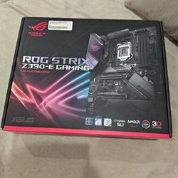Intel i7-9700 with Asus Rog Z390-E Gaming Motherboard 