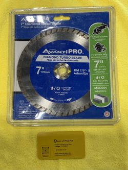 7” Saw Blade Wet/dry