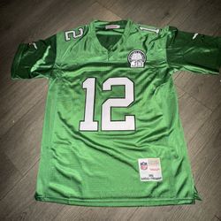 1992 Eagles Randall Cunningham Kelly Green Throwback Mitchell &Ness . 