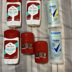 Deodorant Old Spice And Degree All For $20