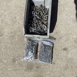 Stainless Lag Screws Large Lot