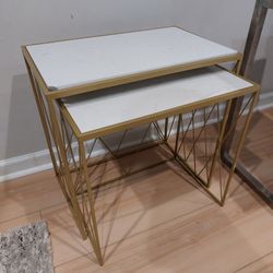 Marble Side Tables 