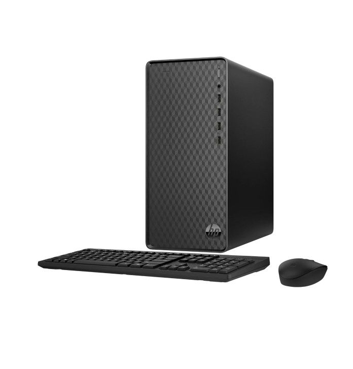 HP Desktop Computer, Core i5-13400, 12GB, 512GB SSD, Black, M01-F3003W