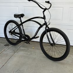 Super Slick Electra 3 Speed Aluminum Frame Matte Black Coaster 3 Bike