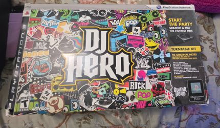 Guitar Hero DJ Hero Playstation 3