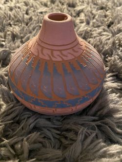 Handmade Navajo vase.