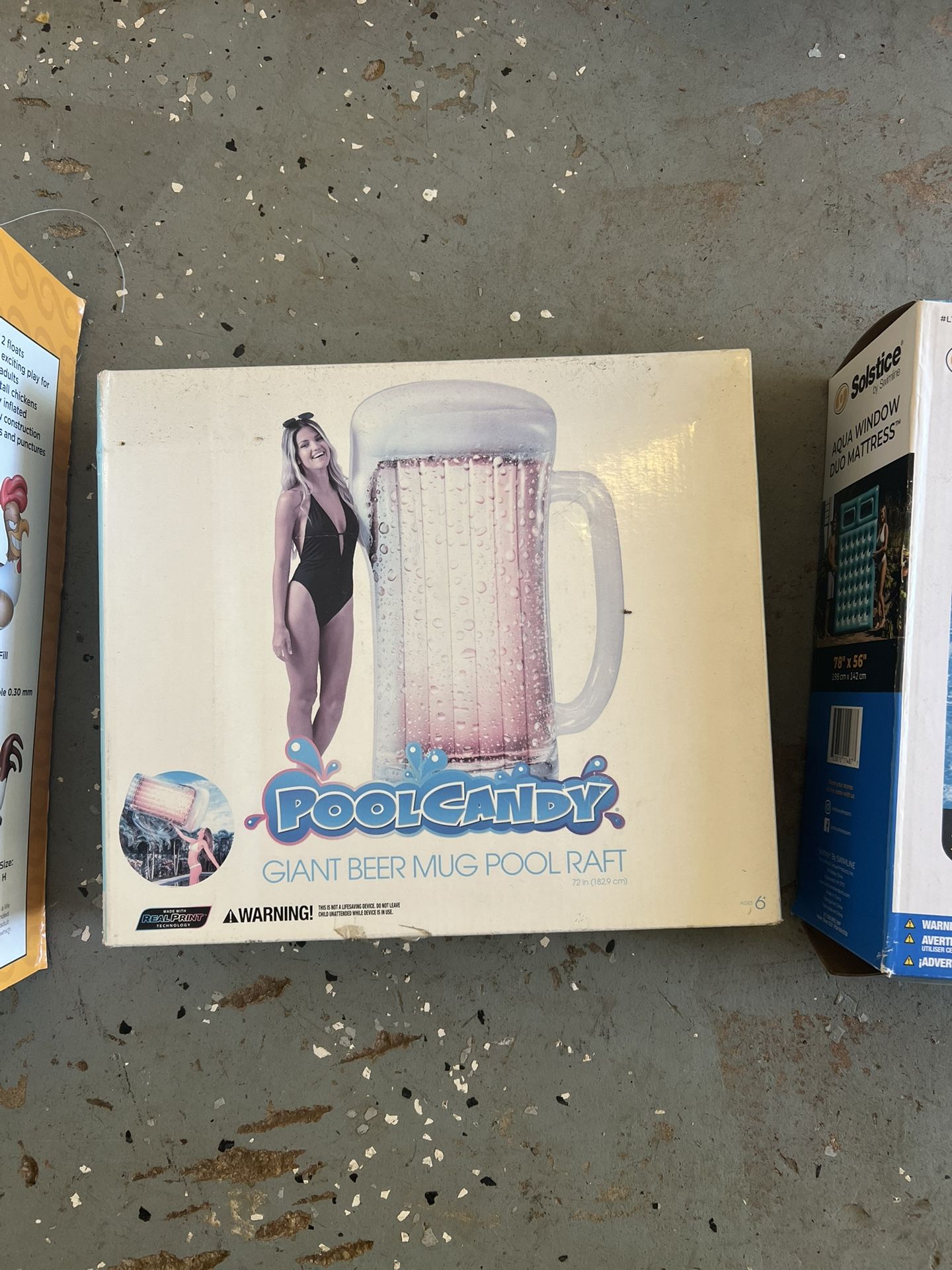 Pool Floats..Vacuum Head..