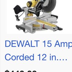 Dewalt Miter Saw